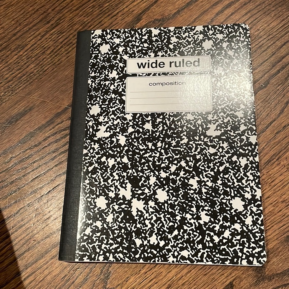 Never used notebook